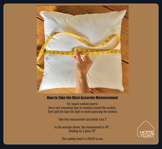 Extra Filled Bounce Back Cushion Pads With Zippered Cotton Cover