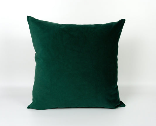 Emerald Green Velvet Cushion