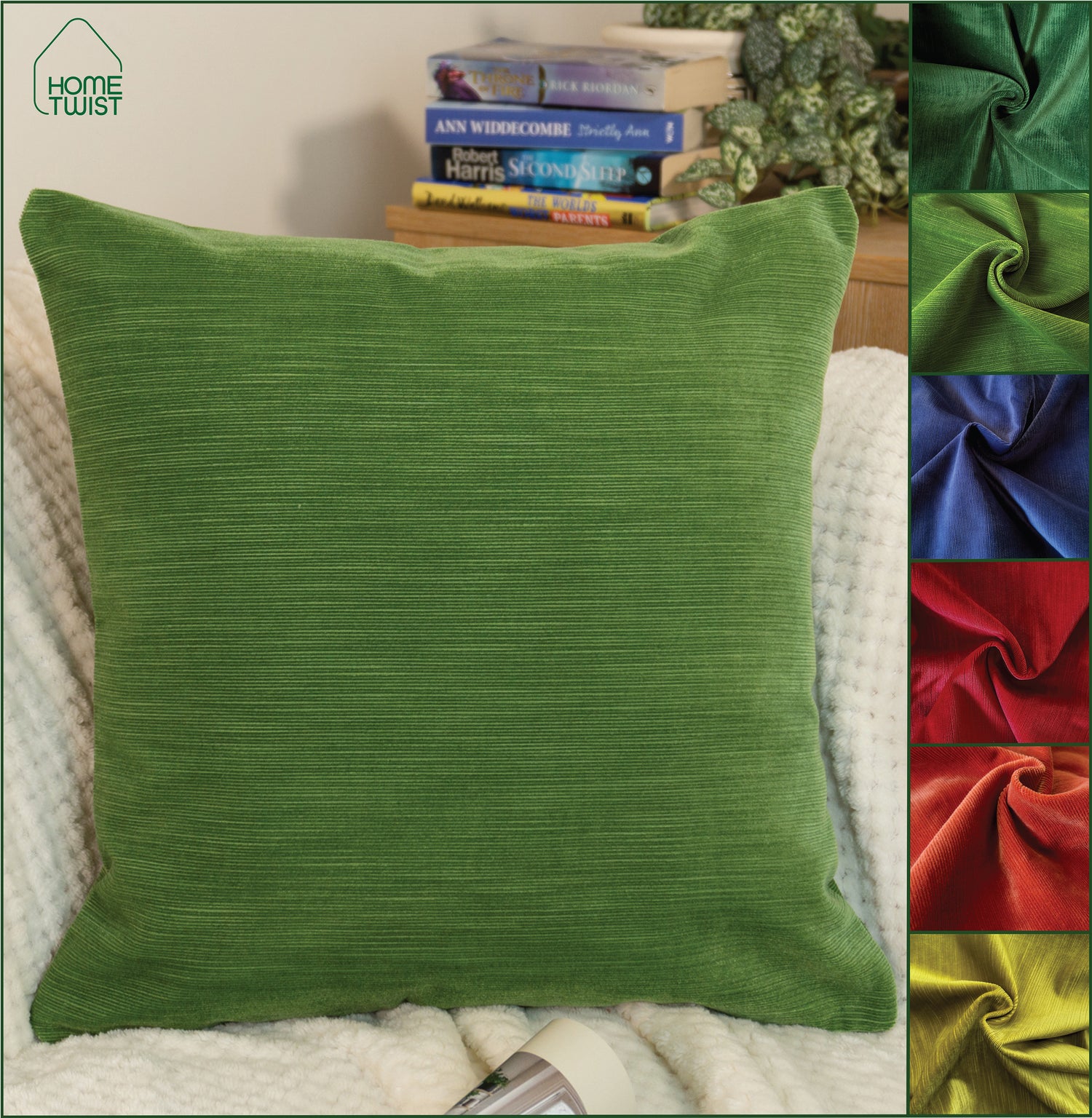CORDUROY VELVET CUSHION COVERS