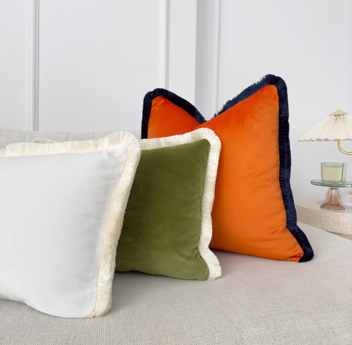 Fringe Cushion Collection