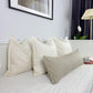 Linen Beige Lumbar Cushion Cover Long Ivory Pillow Cover Lumbar (All Sizes)