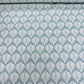 Elise Mineral Leaf Print Cotton Fabric – Linear Stem Pattern