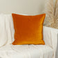 Luxury Velvet Burnt Orange Cushion Cover (All Sizes)