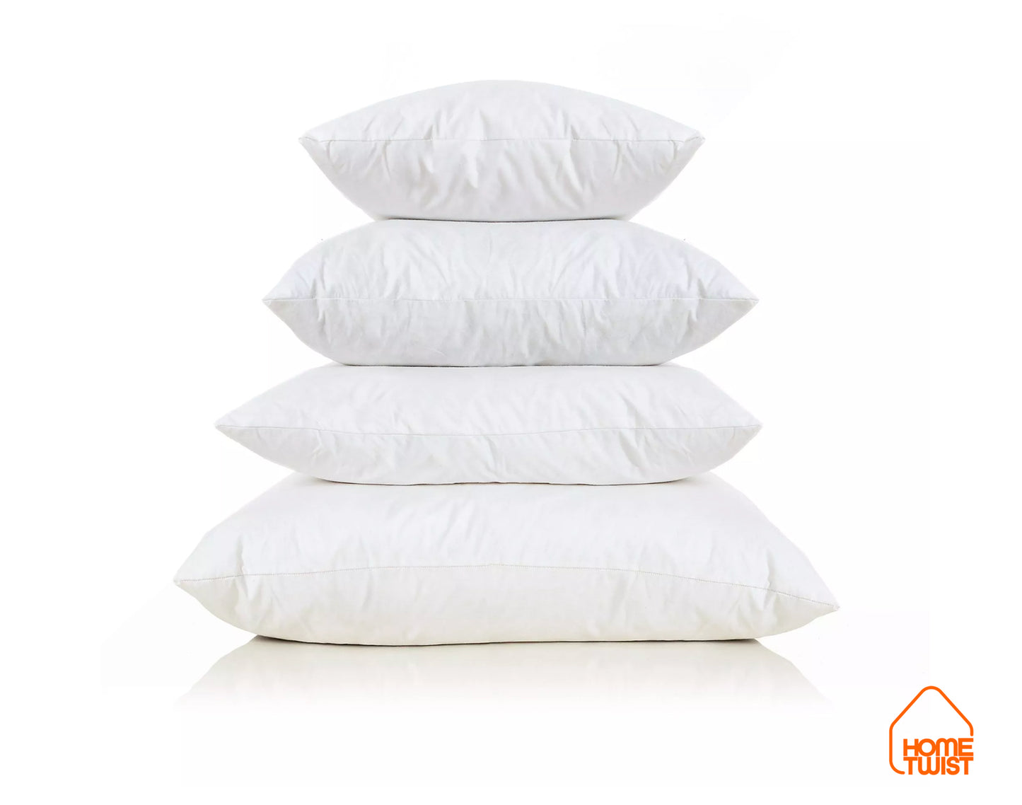Extra Filled Bounce Back Cushion Pads With Zippered Cotton Cover