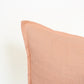 Dusty Pink Linen Lumbar Cushion Cover Extra Long Pillow Cover (All Sizes)