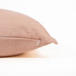 Dusty Pink Linen Lumbar Cushion Cover Extra Long Pillow Cover (All Sizes)