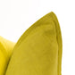 Natural Linen Mustard Cushion Covers