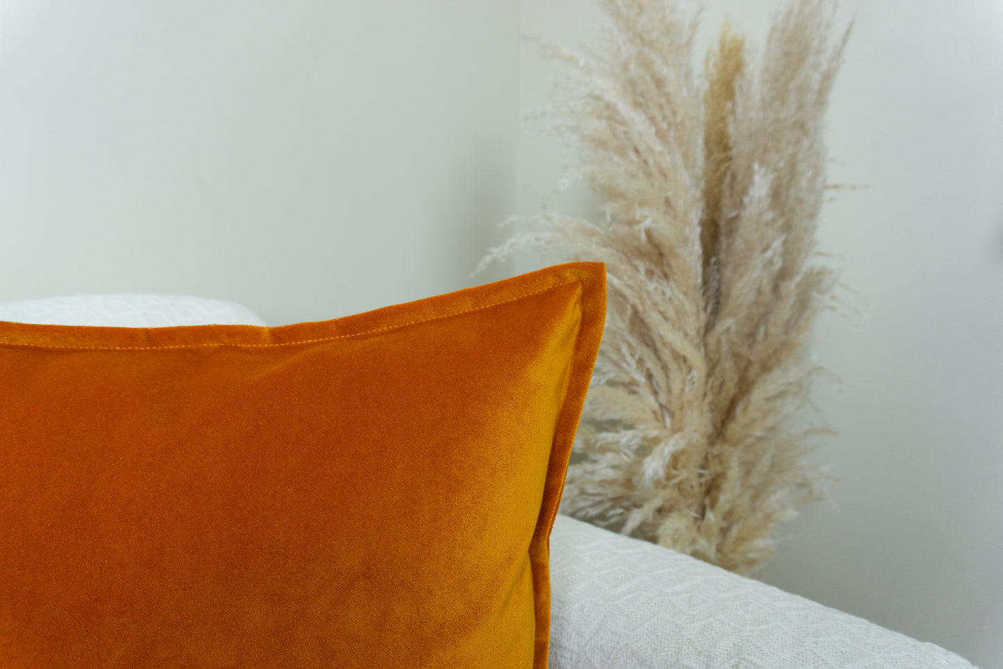 Luxury Velvet Burnt Orange Cushion Cover (All Sizes)