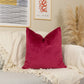 Luxury Velvet Rose Cushion Cover, Rose Throw Pillow Covers (All Sizes)