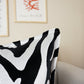 Luxury Velvet Zebra Scatter Cushion (All Sizes)