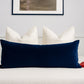 Navy Blue Lumbar Cushion 