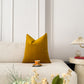 Luxury Velvet Mustard Cushion Cover (All Sizes)