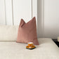 Velvet Dusty Pink Throw Pillow Cover – Soft Pink Cushion Cover for Sofa & Bed, Decorative Lumbar Pillow, Handmade in All Sizes