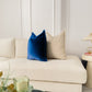 Luxury Navy Blue Cotton Velvet Cushion Cover (All Sizes)
