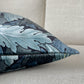 William Morris Acanthus Blue Velvet Cushion Cover Art Deco Pillow Decor (All Sizes)