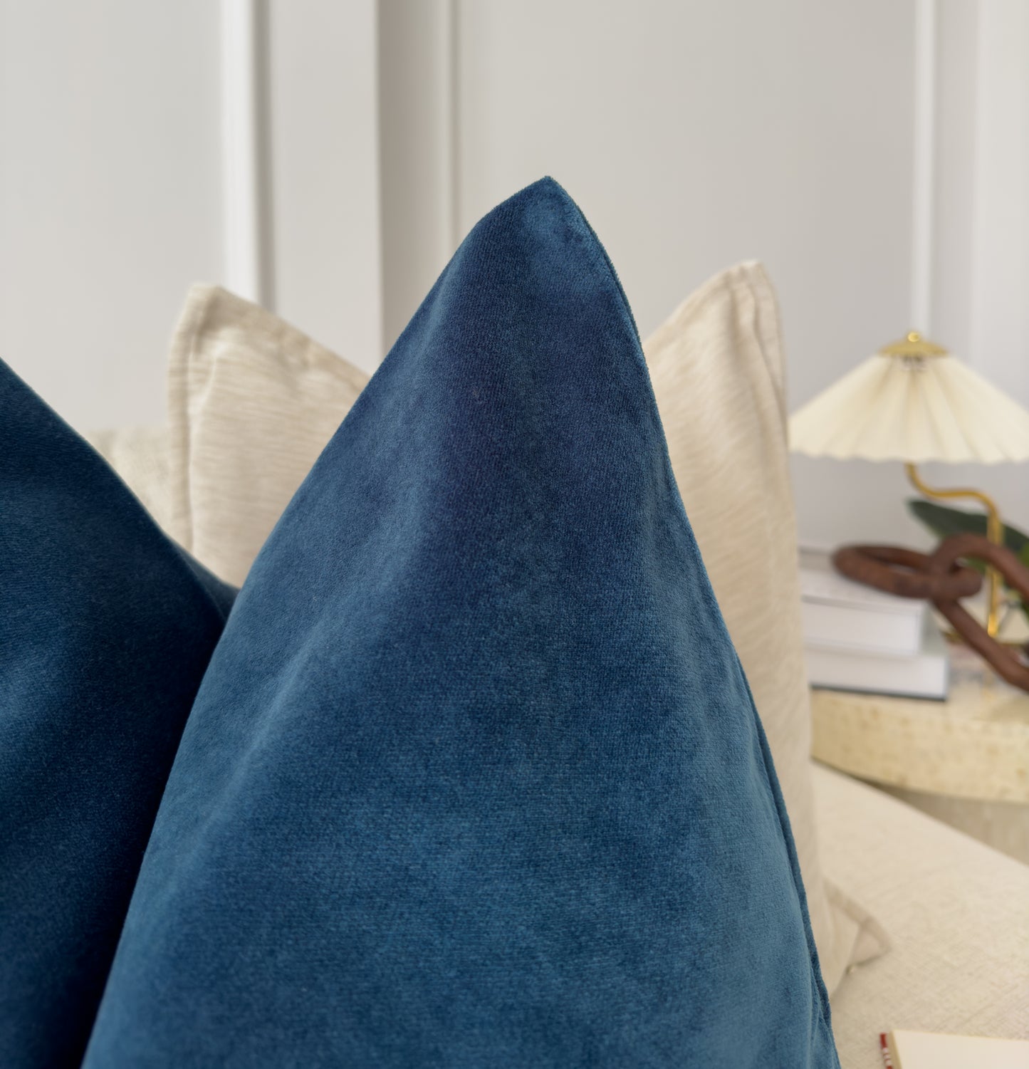 Premium Velvet Cobalt Blue Cushion Cover (All Sizes)