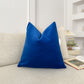Premium Velvet Royal Blue Cushion Cover (All Sizes)