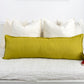 Natural Linen Mustard Cushion Covers