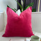 Luxury Velvet Rose Cushion Cover, Rose Throw Pillow Covers (All Sizes)
