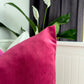 Luxury Velvet Rose Cushion Cover, Rose Throw Pillow Covers (All Sizes)