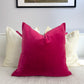 Luxury Velvet Rose Cushion Cover, Rose Throw Pillow Covers (All Sizes)