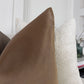 Velvet Taupe Cushion Cover (All Sizes)