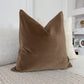 Velvet Taupe Cushion Cover (All Sizes)