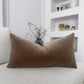 Handmade Velvet Taupe Cushion Cover (All Sizes)