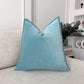 Luxury Velvet Light Blue Cushion Cover Home Decor Mint Blue Lumbar Cushion Covers (All Sizes) (Copy)