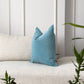 Luxury Velvet Light Blue Cushion Cover Home Decor Mint Blue Lumbar Cushion Covers (All Sizes) (Copy)