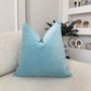 Luxury Velvet Light Blue Cushion Cover Home Decor Mint Blue Lumbar Cushion Covers (All Sizes) (Copy)