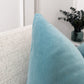 Luxury Velvet Light Blue Cushion Cover Home Decor Mint Blue Lumbar Cushion Covers (All Sizes) (Copy)