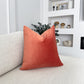Velvet Powder Pink Cushion Cover Scatter Salmon Pink Cushion Cover (All Sizes) (Copy)