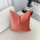 Velvet Powder Pink Cushion Cover Scatter Salmon Pink Cushion Cover (All Sizes) (Copy)