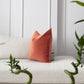 Velvet Powder Pink Cushion Cover Scatter Salmon Pink Cushion Cover (All Sizes) (Copy)