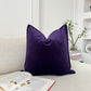 Cotton Velvet Deep Purple Cushion Cover (All Sizes)