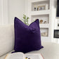 Cotton Velvet Deep Purple Cushion Cover (All Sizes)