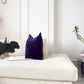 Cotton Velvet Deep Purple Cushion Cover (All Sizes)