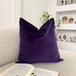 Cotton Velvet Deep Purple Cushion Cover (All Sizes)