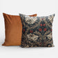 William Morris African Marigold Cushion Cover Rust Velvet Back (All Sizes)