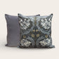 William Morris Pimpernel Cushion Cover Dark Grey Velvet Back (All Sizes)