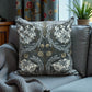 William Morris Pimpernel Cushion Cover Dark Grey Velvet Back (All Sizes)