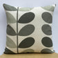 Cotton Linen Linear Stem Scandinavian Style Cushion Covers  All Sizes (16 Colour Options)