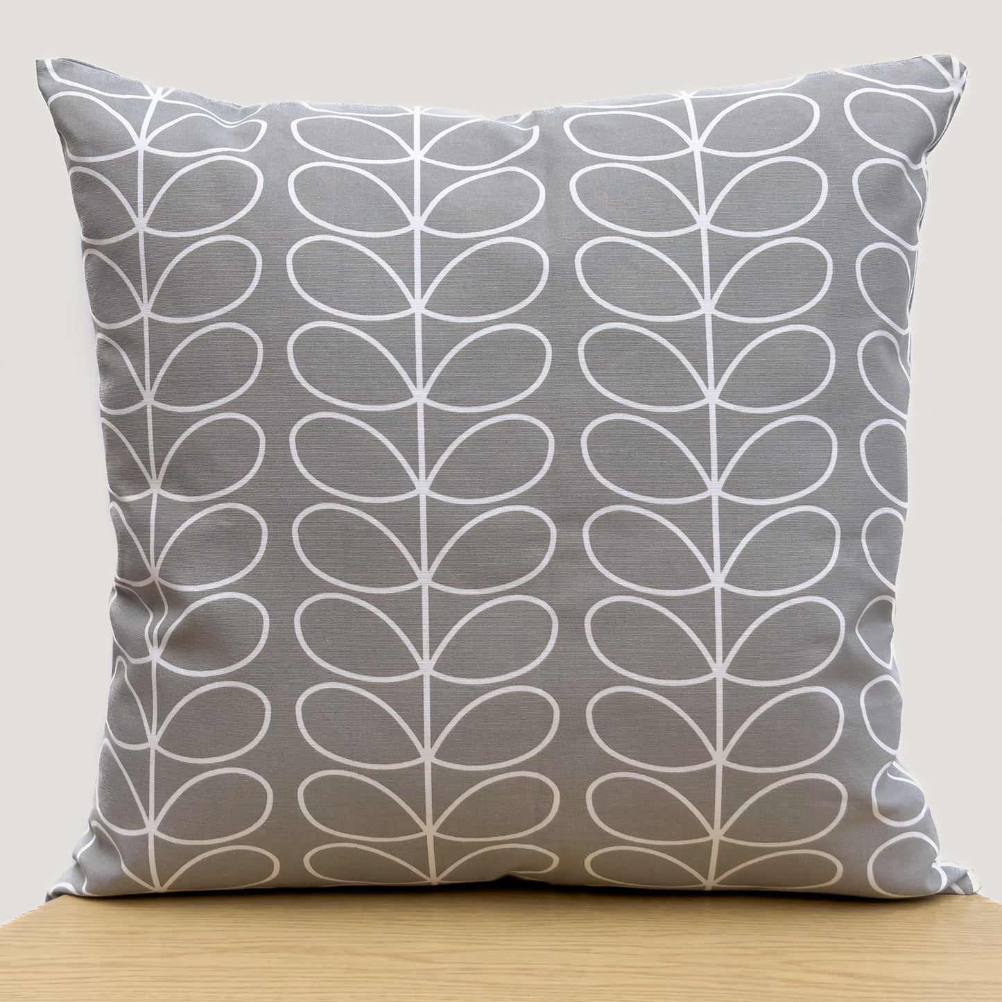 Cotton Linen Linear Stem Scandinavian Style Cushion Covers  All Sizes (16 Colour Options)