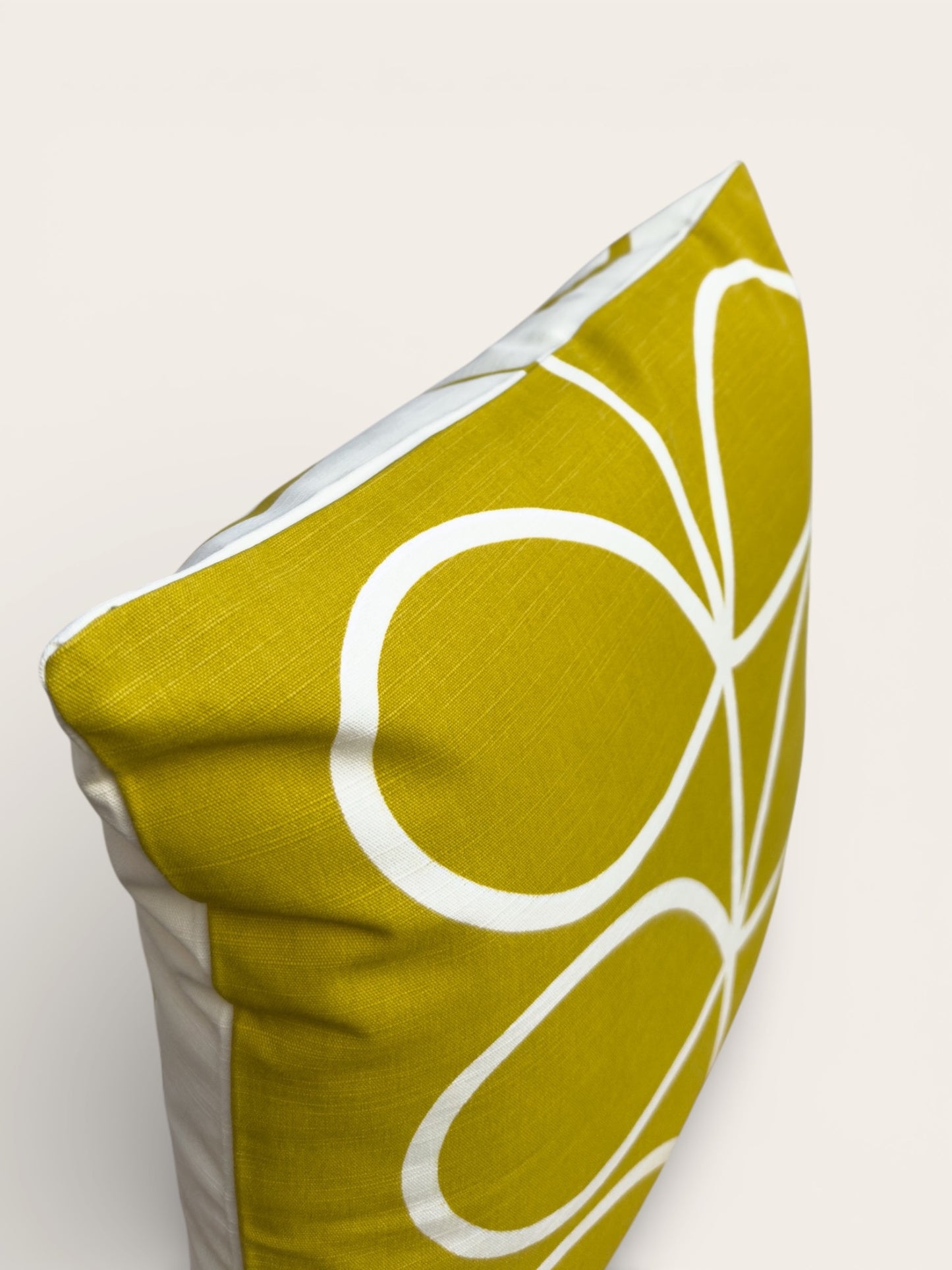 Cotton Linen Scandinavian Style Reversible Cushion Cover 18x18 Inches - 45x45cm