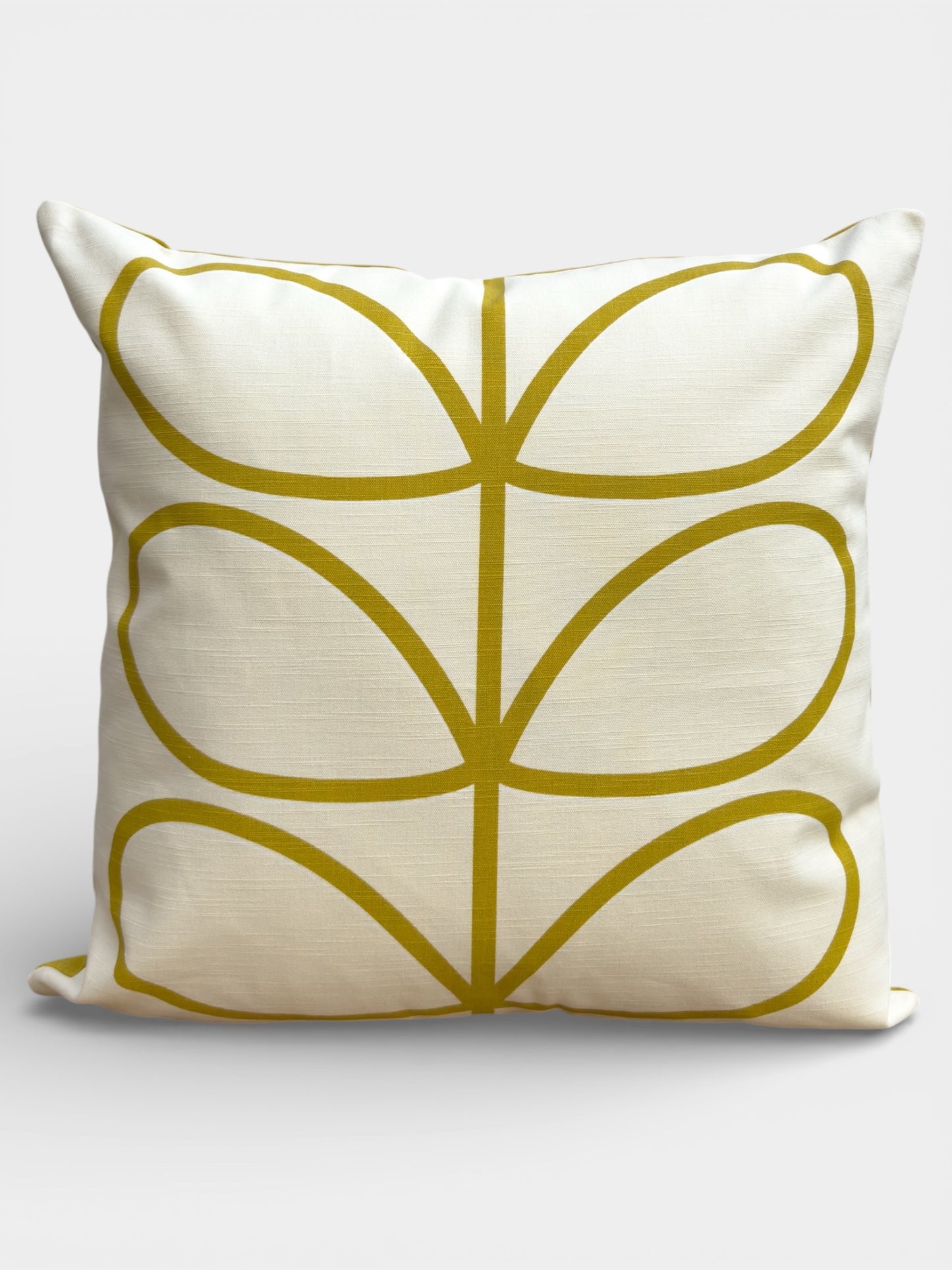 Cotton Linen Scandinavian Style Reversible Cushion Cover 18x18 Inches - 45x45cm