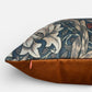 William Morris African Marigold Cushion Cover Rust Velvet Back (All Sizes)