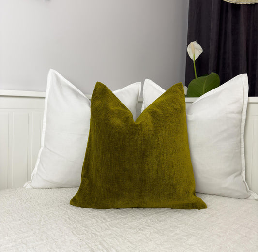 Teddy Boucle Pillow Cover Rust Cushion Cover for Home Decor Cushion Covers (All Sizes)
