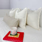 Linen Beige Lumbar Cushion Cover Long Ivory Pillow Cover Lumbar (All Sizes)