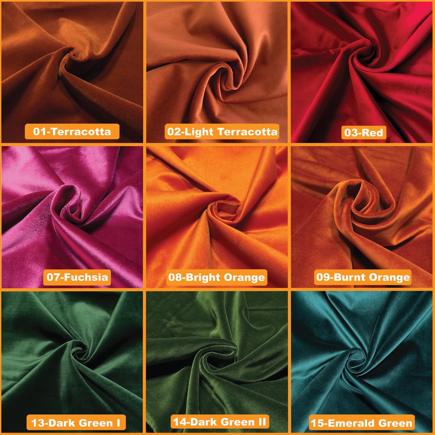 Upholstery Velvet Fabric Premium By Yards – 140cm Wide Durable Soft Material